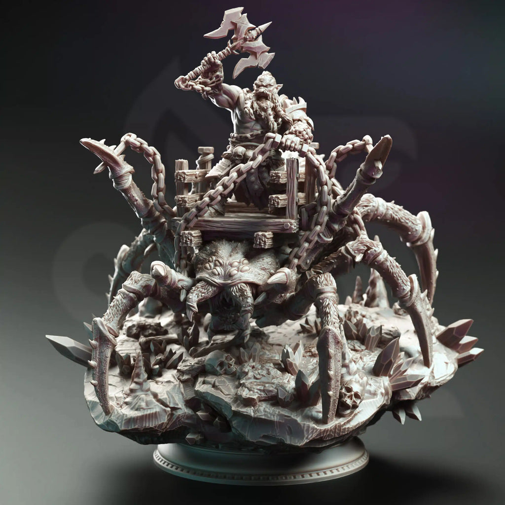 Shiasirix – Korthart’s Faithful Spider Steed - Huge Tabletop Miniature by DM Stash