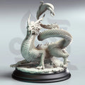 Shinkoryu – Eastern Crimson Dragon - Huge Tabletop Miniature By DM Stash