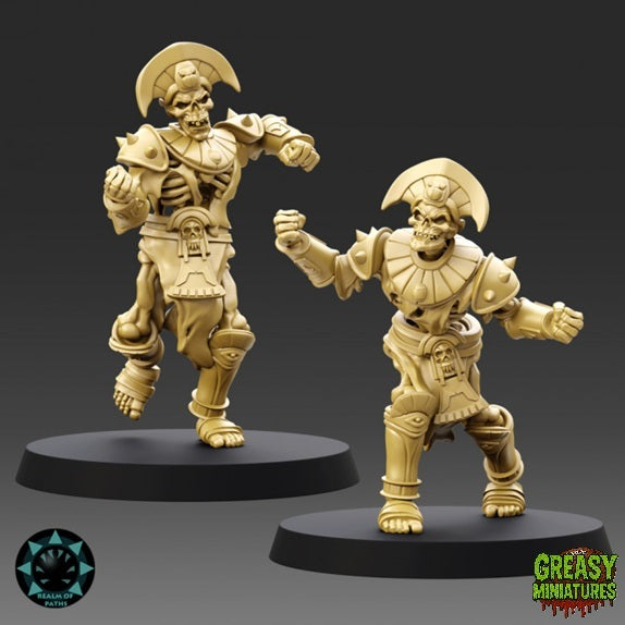 Tomb Undead Fantasy Football Team - The Beetles - And Support Staff - Realm of Paths