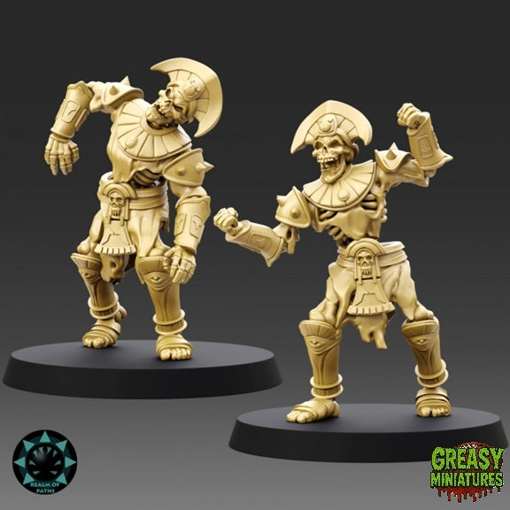 Tomb Undead Fantasy Football Team - The Beetles - And Support Staff - Realm of Paths