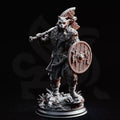 Skjolnir Ulvar – Barbarian of the Wolf - Medium Tabletop Miniature By DM Stash