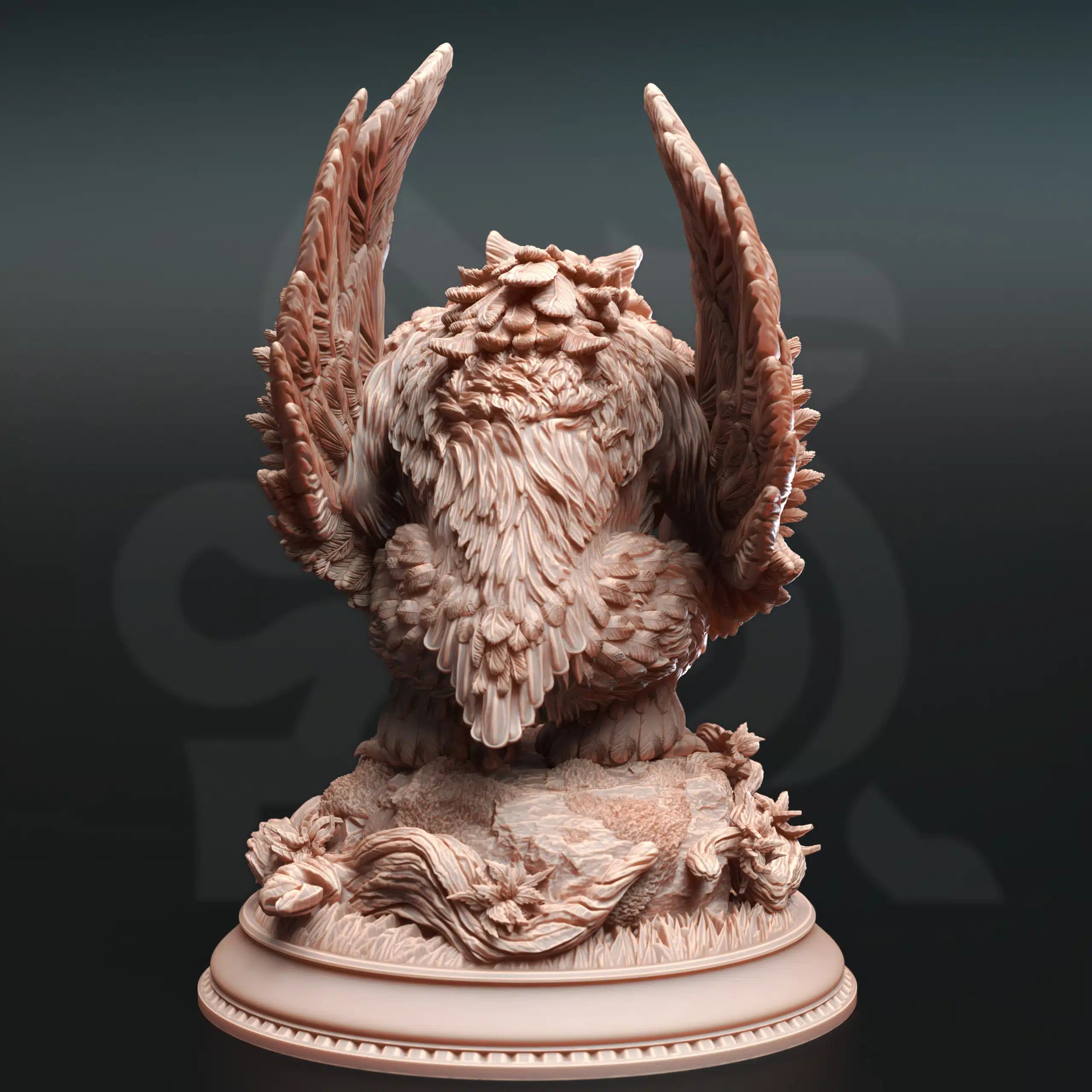 Sonatus Noctursa – Northern Masked Owlbear - Large Model By DM Stash