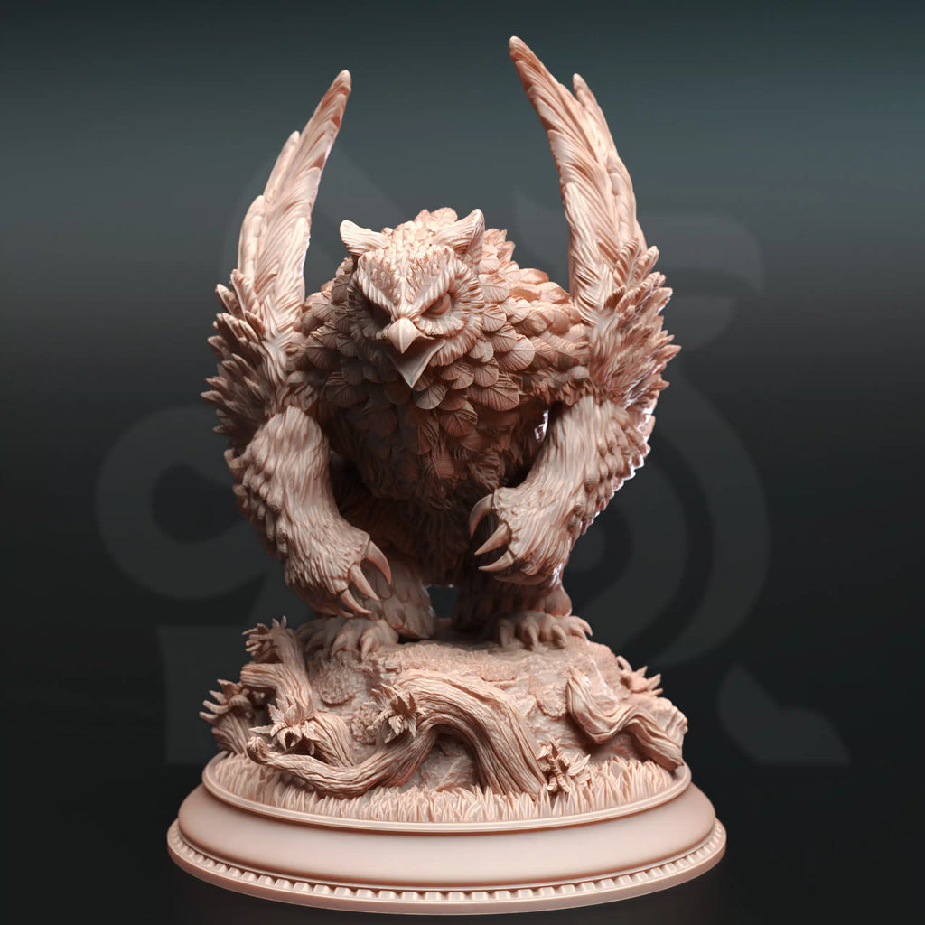 Sonatus Noctursa – Northern Masked Owlbear - Large Model By DM Stash