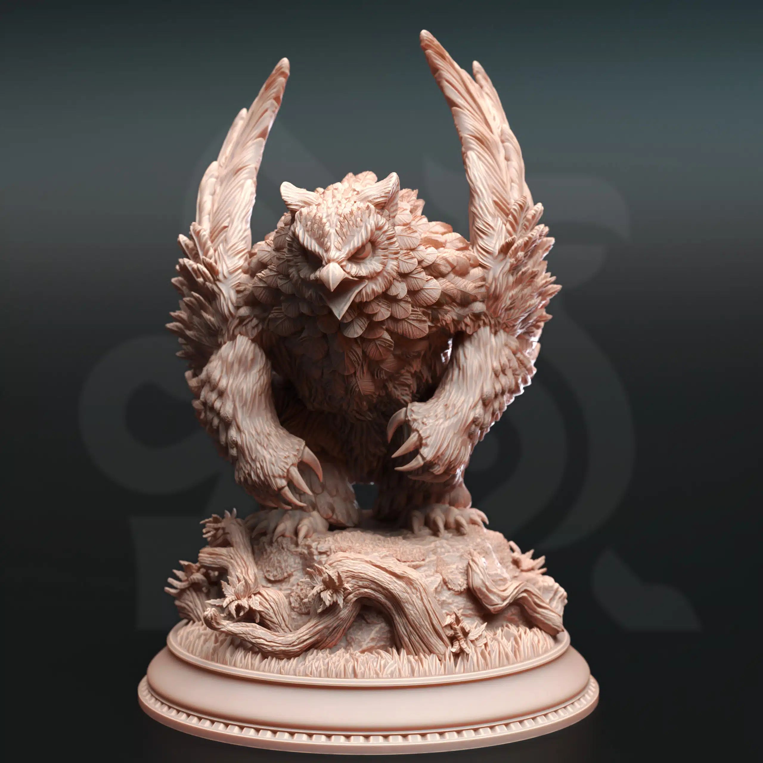 Sonatus Noctursa – Northern Masked Owlbear - Large Model By DM Stash