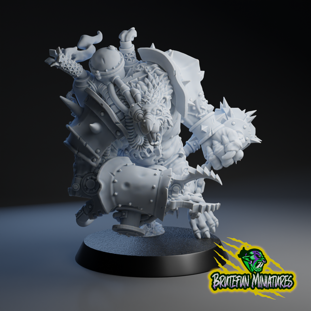 Rat Ogre Famous Player/Big Guy/Star - Fantasy Football - Brutefun Miniatures