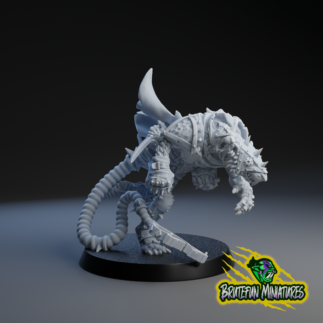 Rat Runner - Famous Player - Fantasy Football By Brutefun Miniatures