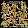 Demon 'Bloodbath' Warriors - Realm Of Paths - Tabletop Wargaming Team - Bloodbath Team