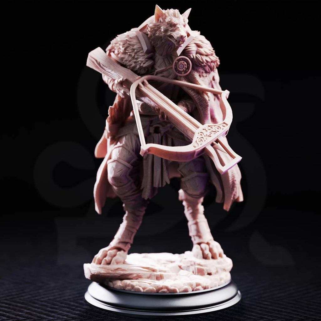 The Big Bad – Wolf Brigand - Medium Tabletop Miniature By DM Stash