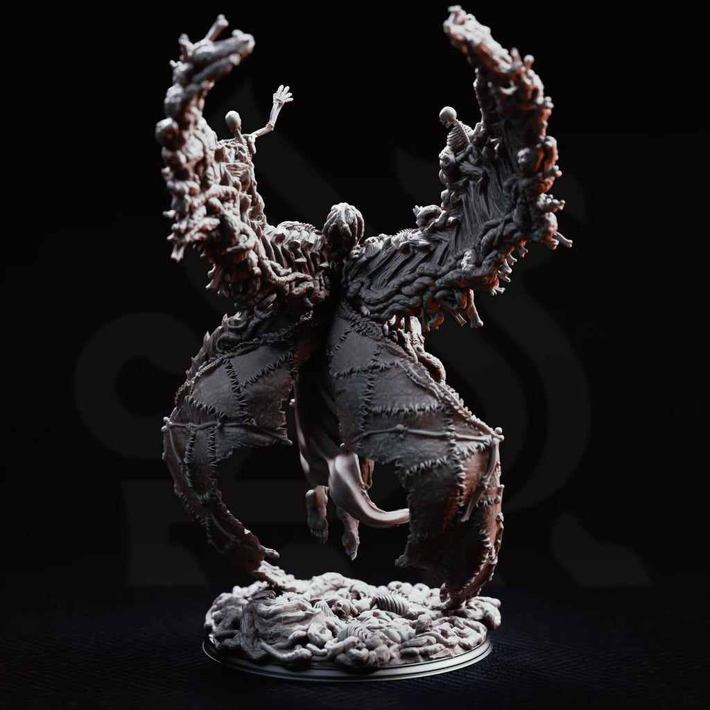 The Blight’s Chosen – Blighted Angel - Huge Tabletop Miniature By DM Stash