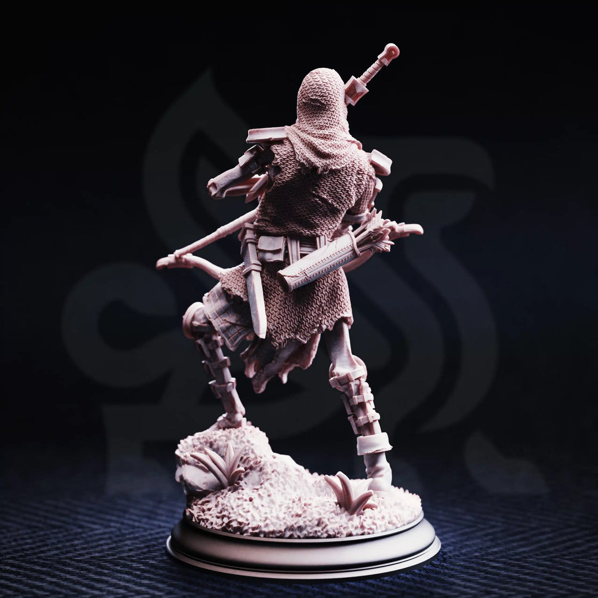 The Fallen & Damned – Lost Crusaders - Three Medium Tabletop Miniature By DM Stash