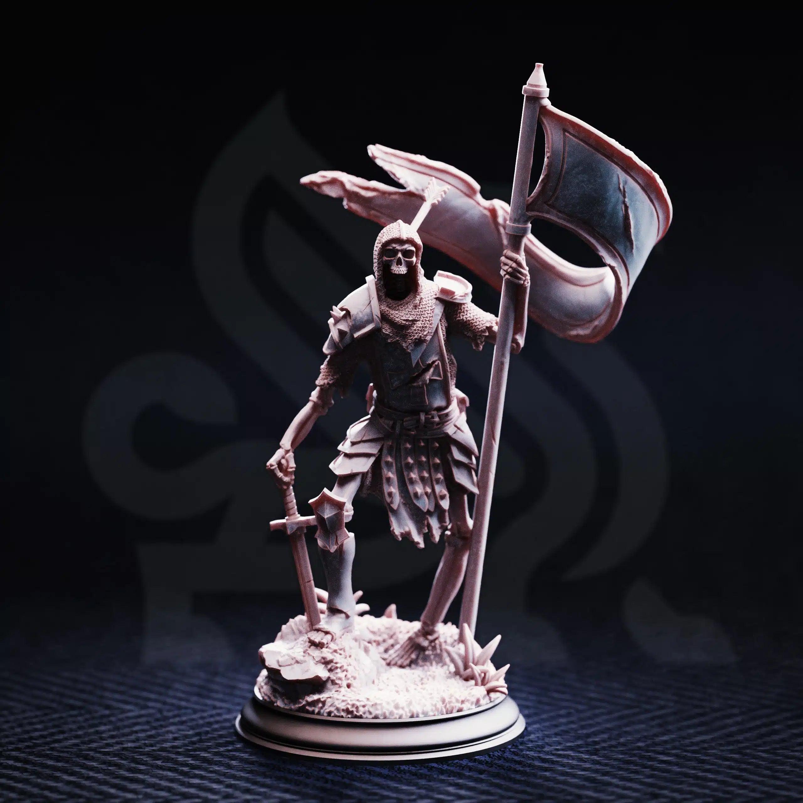 The Fallen & Damned – Lost Crusaders - Three Medium Tabletop Miniature By DM Stash
