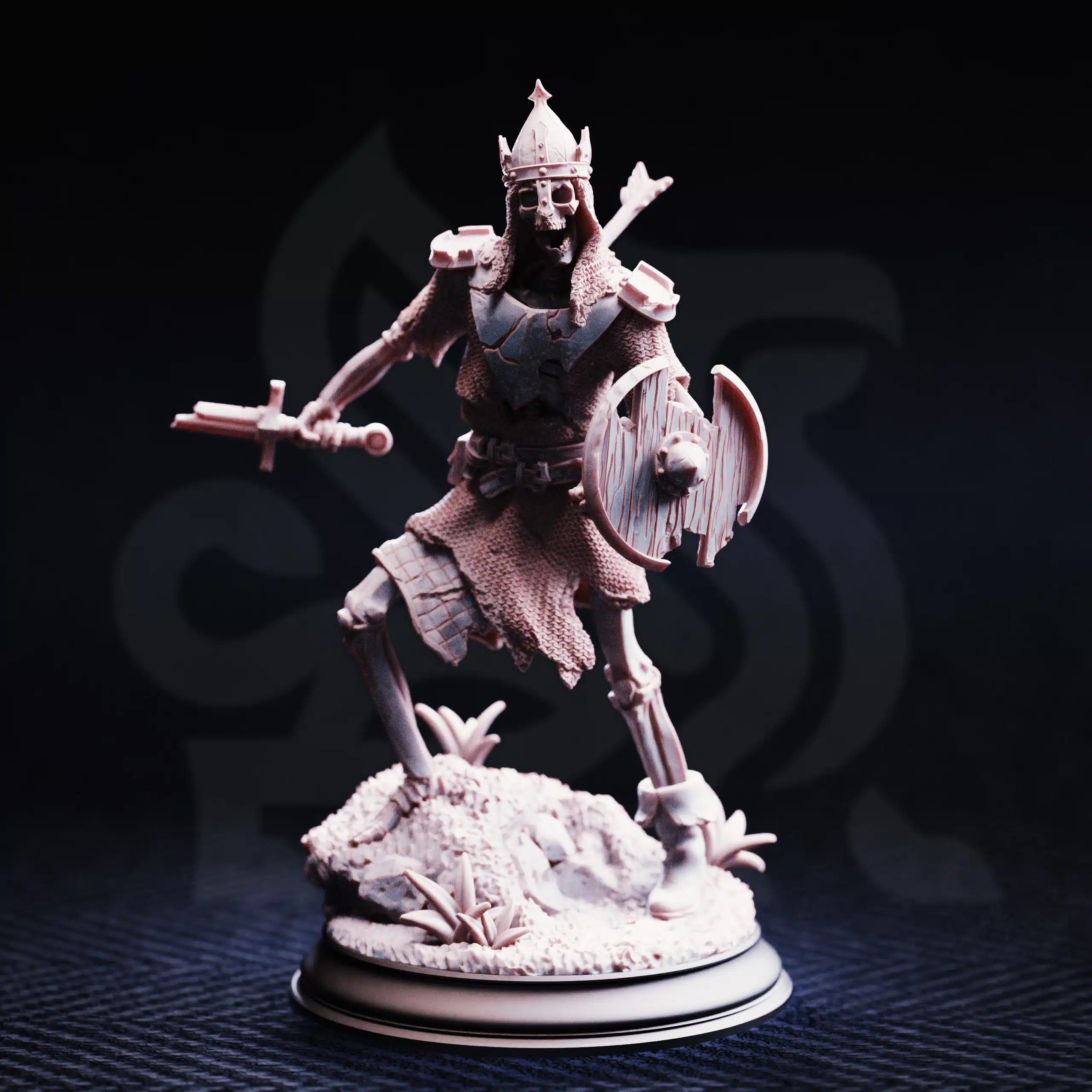 The Fallen & Damned – Lost Crusaders - Three Medium Tabletop Miniature By DM Stash