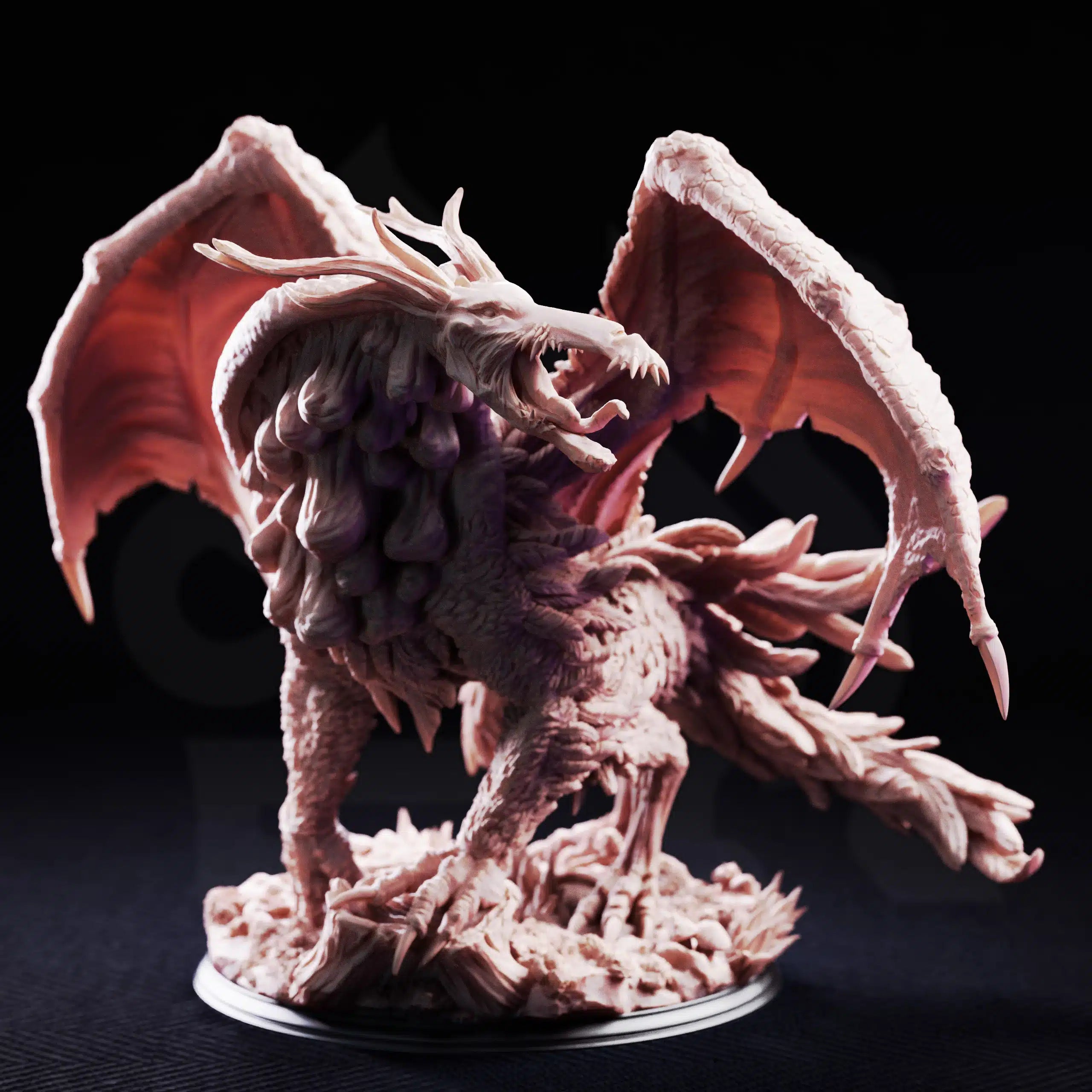 The Jabberwock – Monster of the Tulgey Wood - Huge Tabletop Miniature By DM Stash