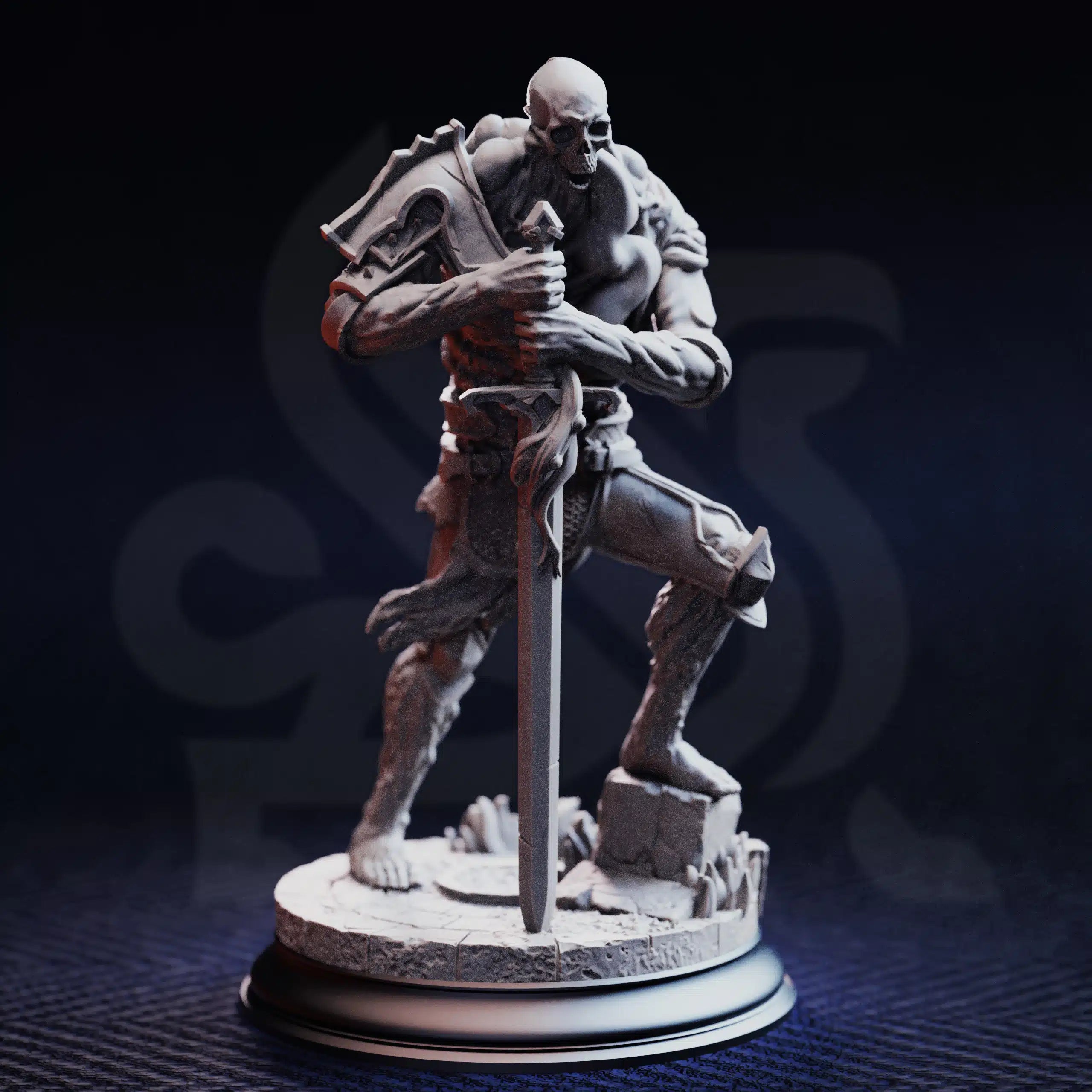 The Plagueborne – Plague Carriers - Three Medium Tabletop Miniatures By DM Stash