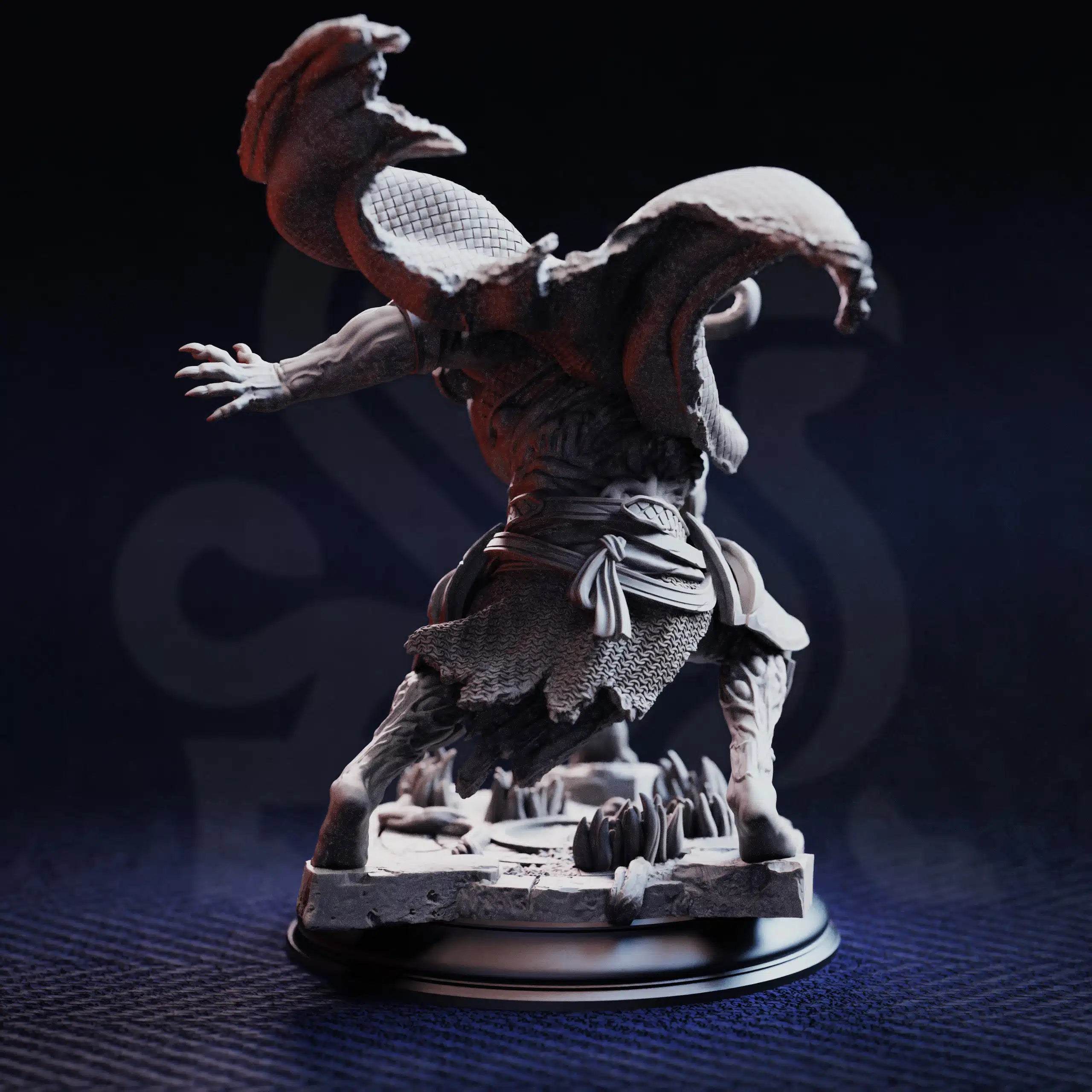 The Plagueborne – Plague Carriers - Three Medium Tabletop Miniatures By DM Stash