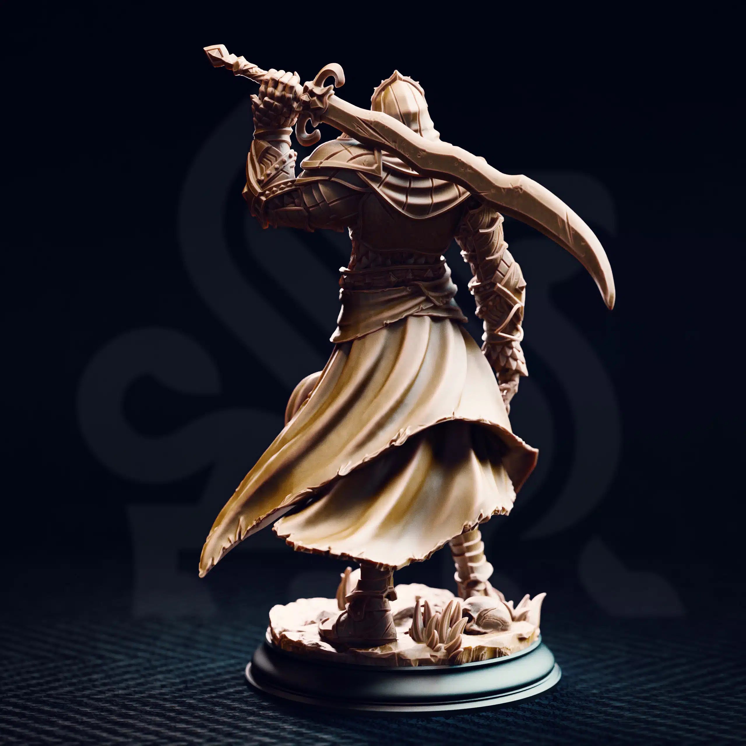 Theubian – Champion of the Serpent - Medium Tabletop Miniature By DM Stash