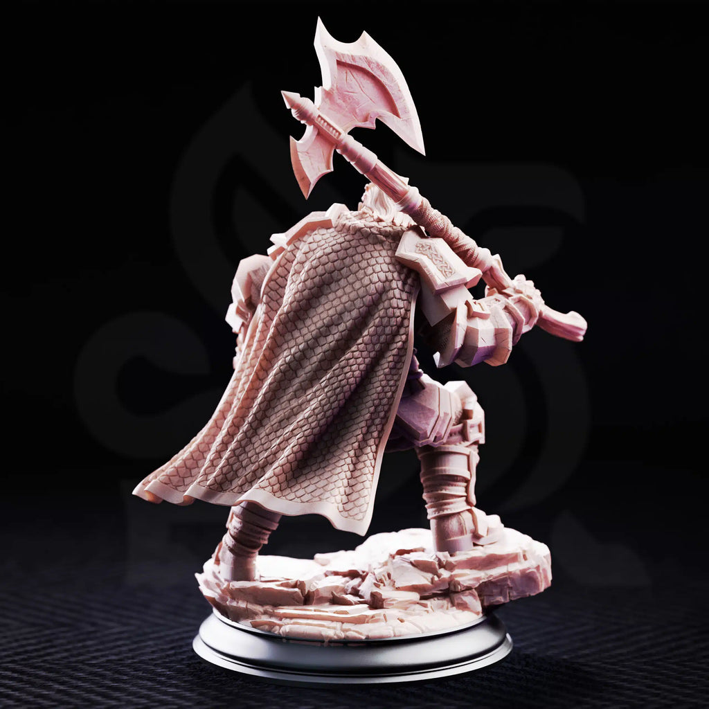 Took – Dwarven Axeman - Medium Tabletop Miniature By DM Stash