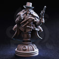 Torgrik “Tall Hat” – Dwarven Gunslinging Gangster (Bust) - By DM Stash