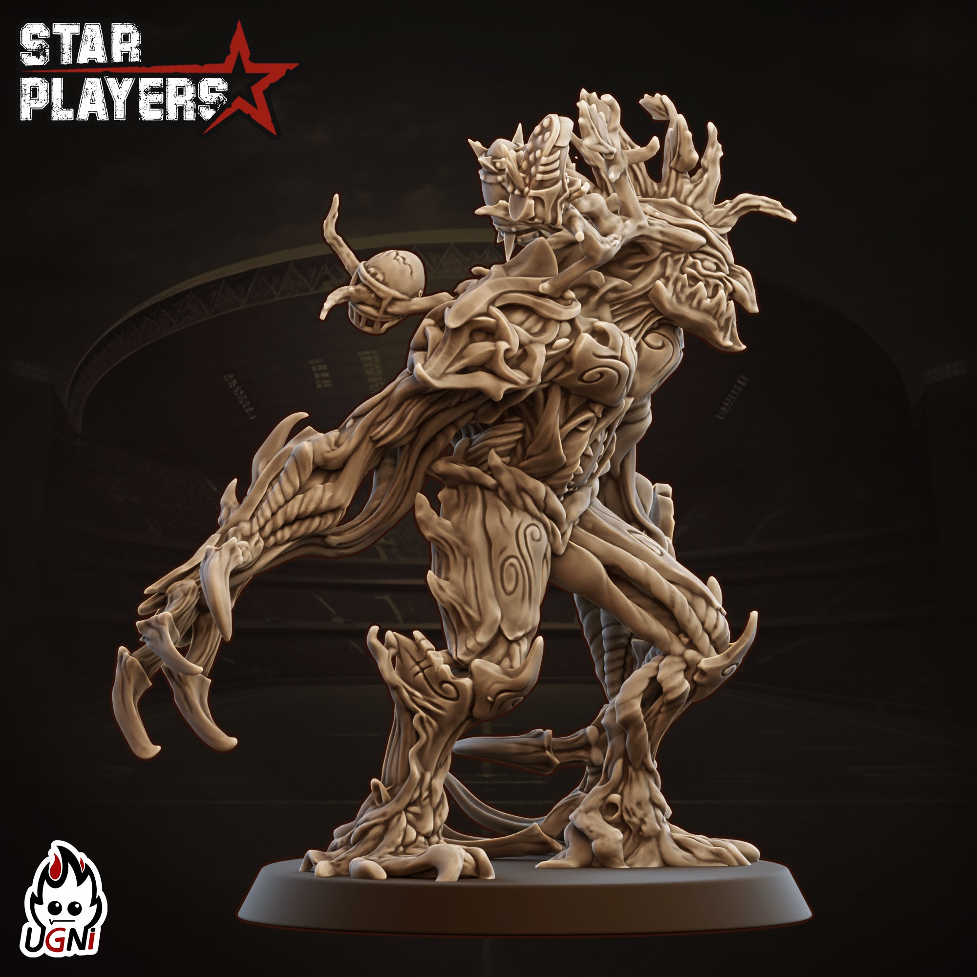 Tree Man - Famous Player - Ugni Miniatures - Fantasy Football