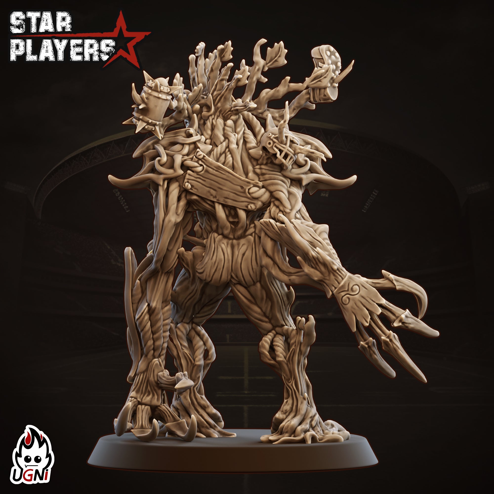 Tree Man - Famous Player - Ugni Miniatures - Fantasy Football