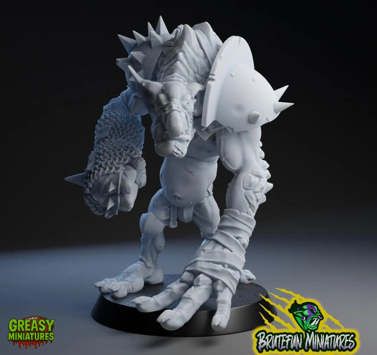 Black Orc - Brutefun Miniatures - Fantasy Football Team