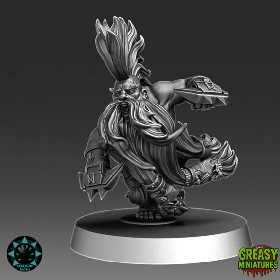 Dwarf Ironbolts Tabletop Wargaming Team - Realm of Paths - + Support Staff