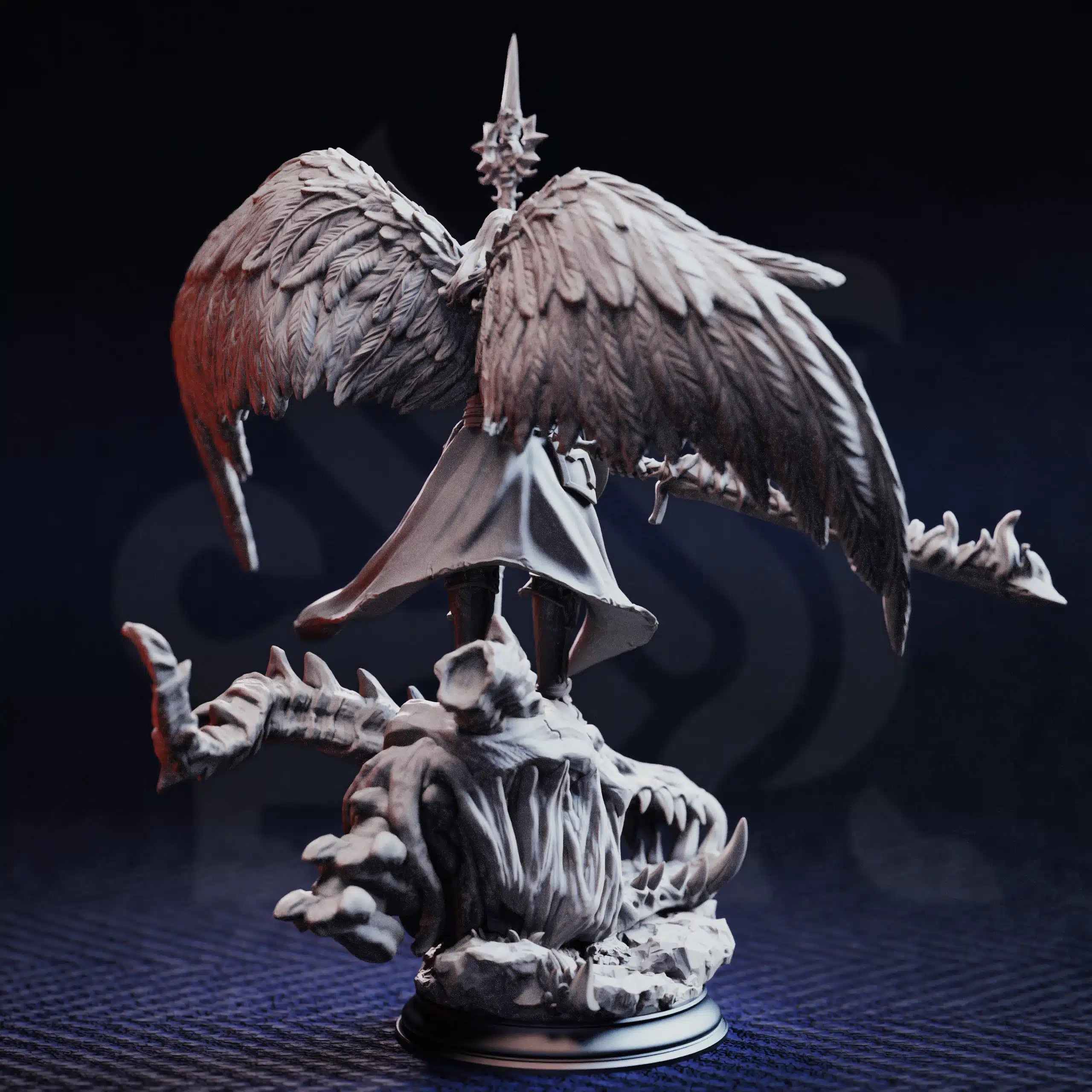 Tyrius the Reborn – Angel of Erdrydion - Medium Tabletop Miniature by DM Stash