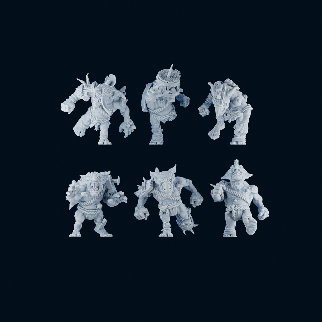Underworld Goblins - Brutefun Miniatures - Fantasy Football Team - Wargaming