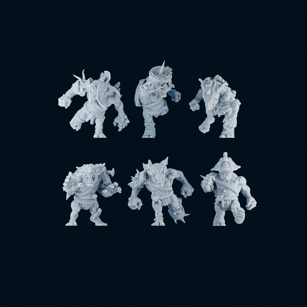Underworld Goblins - Brutefun Miniatures - Fantasy Football Team - Wargaming
