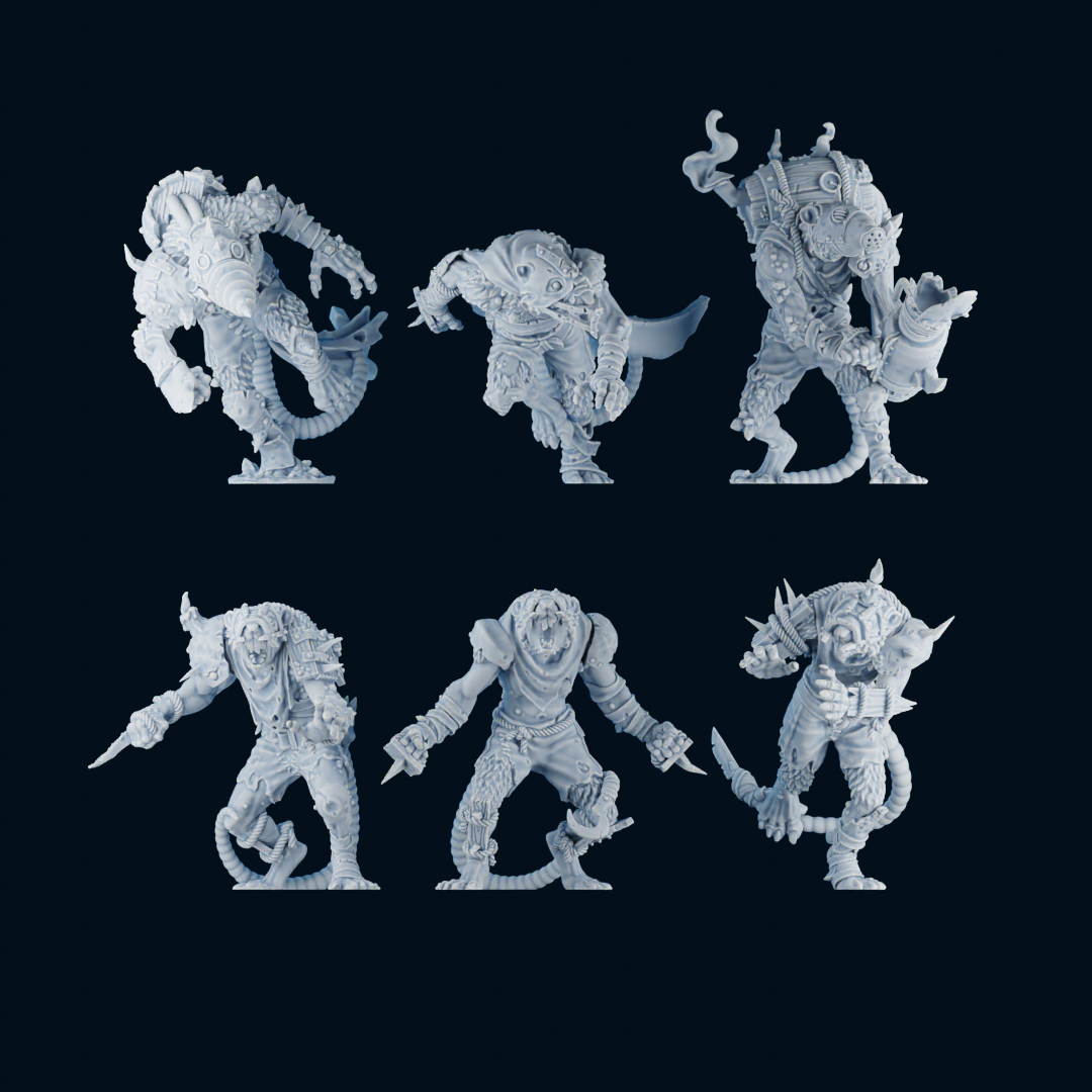 Underworld Goblins - Brutefun Miniatures - Fantasy Football Team - Wargaming