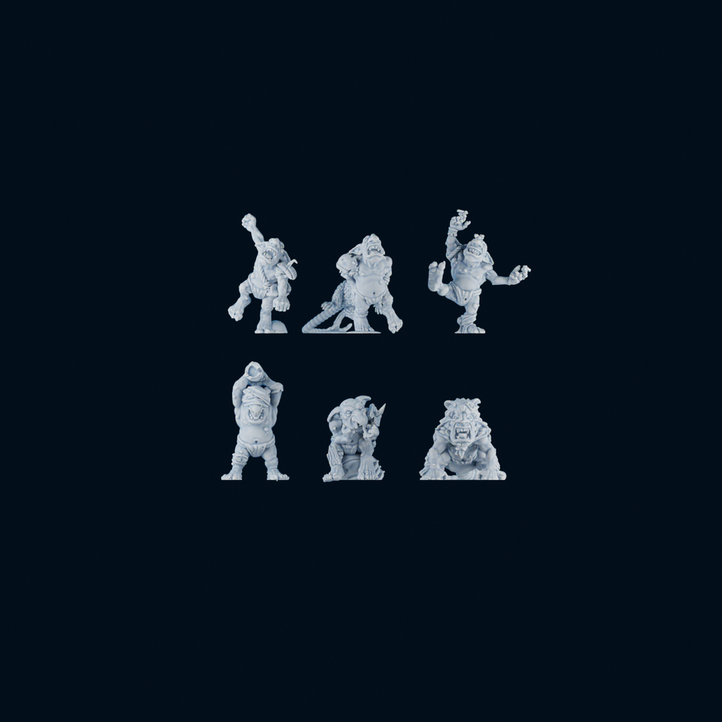 Underworld Goblins - Brutefun Miniatures - Fantasy Football Team - Wargaming