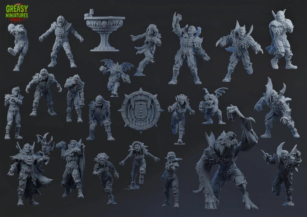 Vampire - Brutefun Miniatures - Fantasy Football - Complete Team