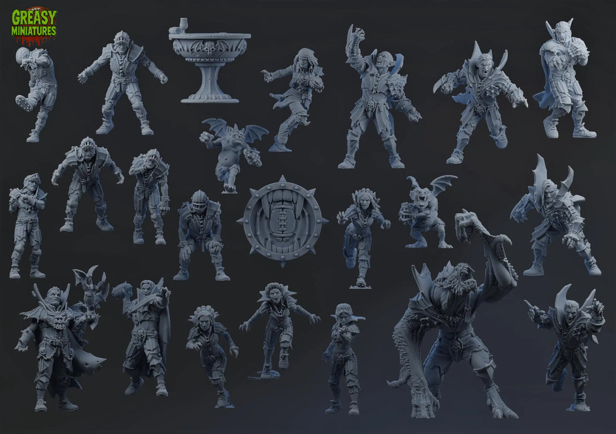 Vampire - Brutefun Miniatures - Fantasy Football - Complete Team