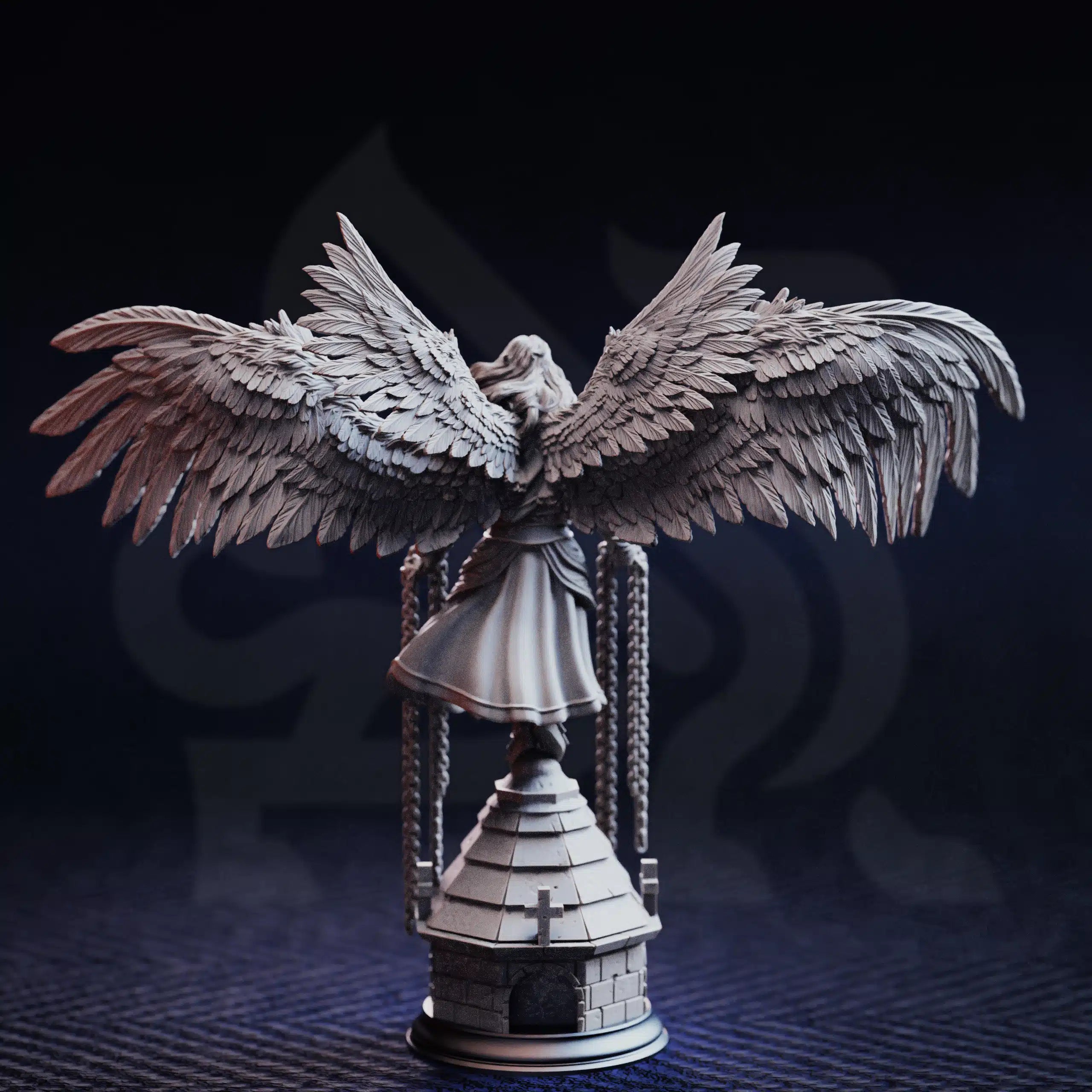 Varathos – Warden of Syelden - Medium Tabletop Miniature By DM Stash
