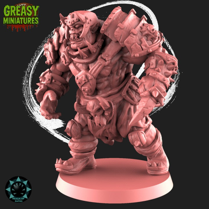 Vatork Bone Crusher - Famous Player - Fantasy Football - Orc - Realm Of Paths
