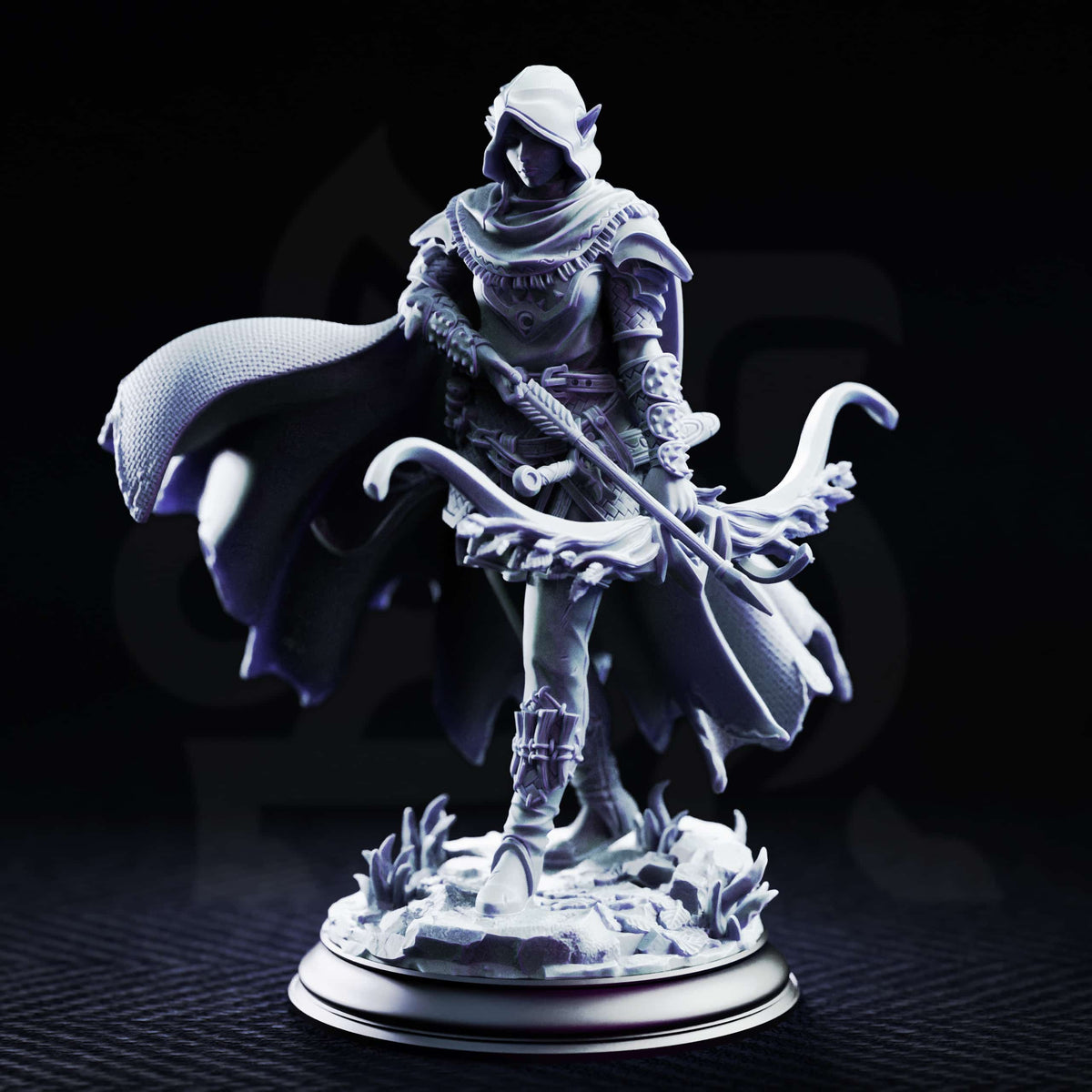 Vexana – Drow Ranger of the Swamp - Medium Tabletop Miniature By DM Stash