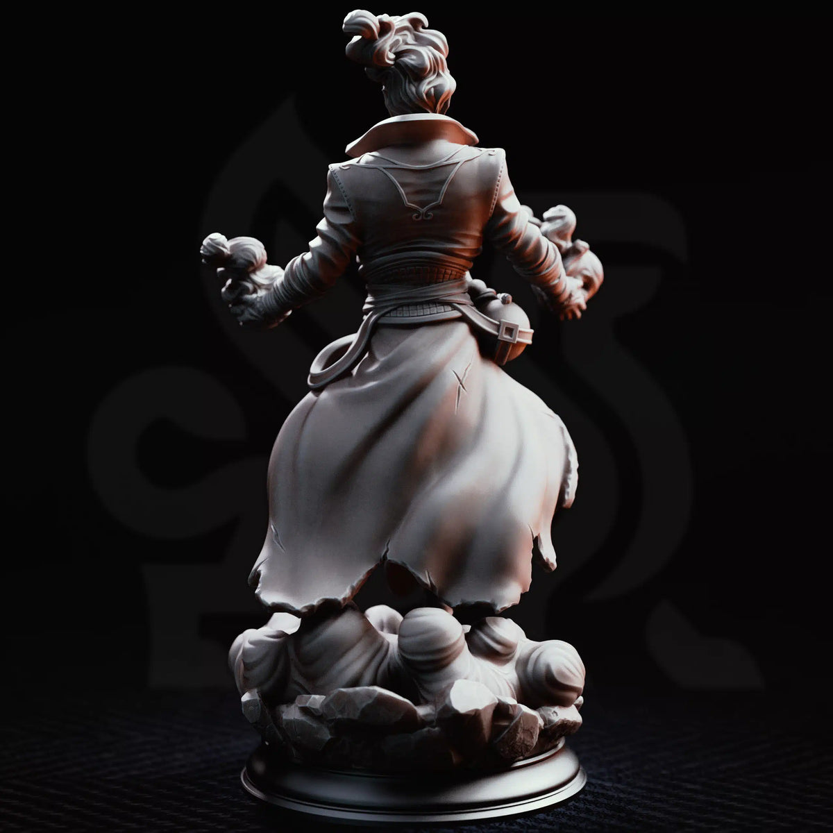 Villam Nitrana – Air Elemi Storm Sorcerer - Medium Tabletop Miniature By DM Stash