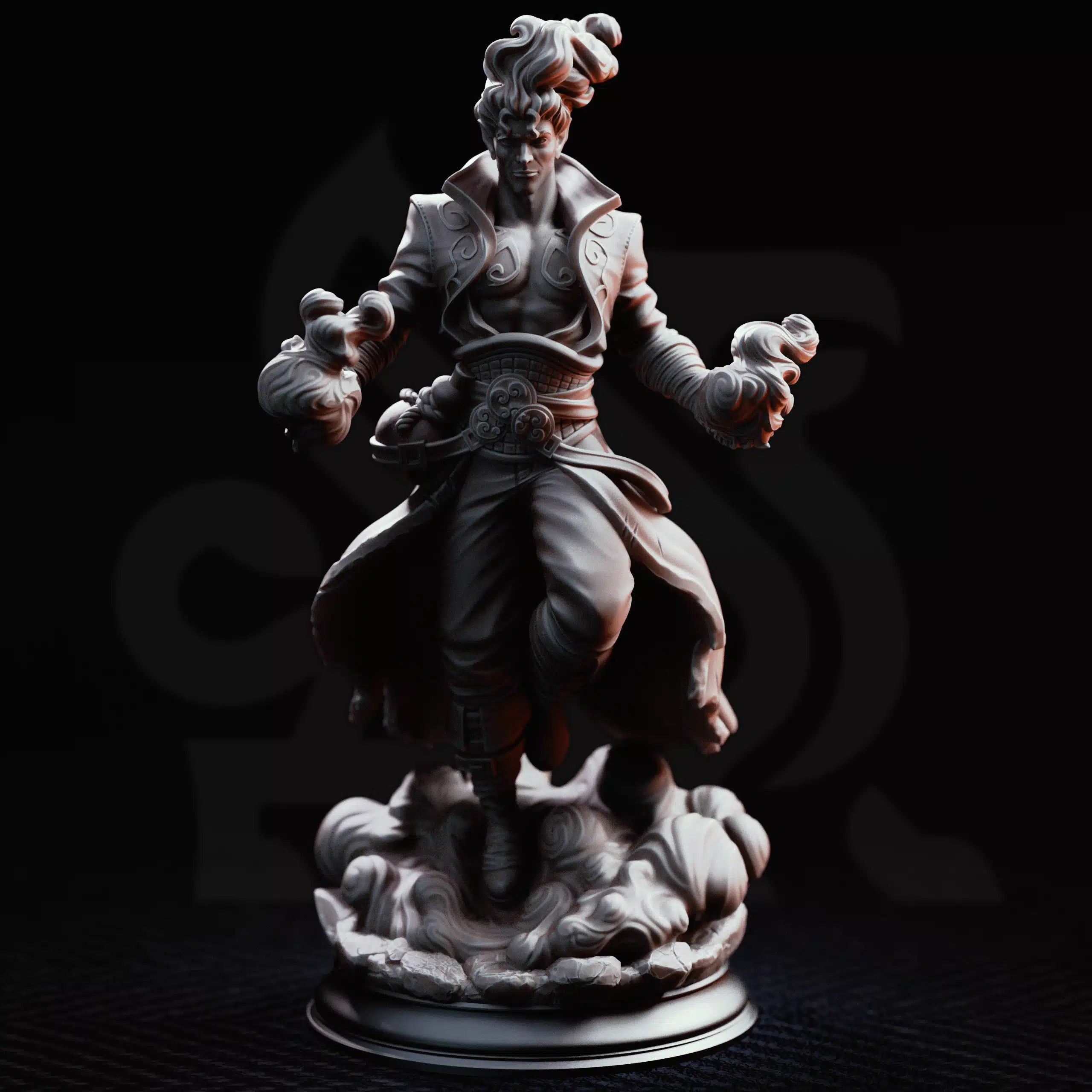 Villam Nitrana – Air Elemi Storm Sorcerer - Medium Tabletop Miniature By DM Stash