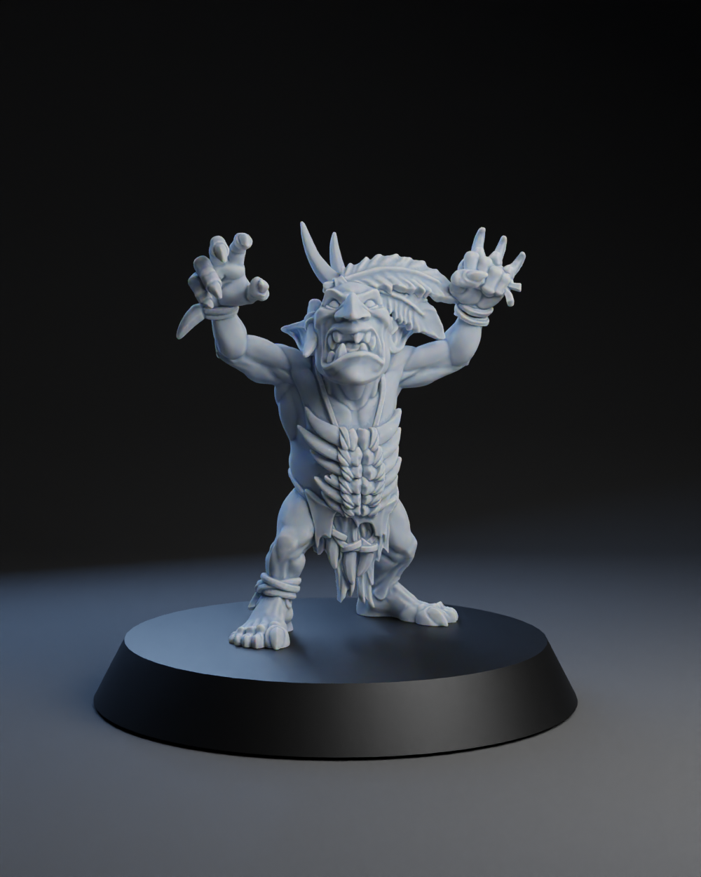 Wild Orc - Brutefun Miniatures - Fantasy Football Team