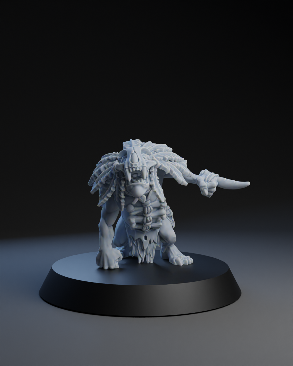 Wild Orc - Brutefun Miniatures - Fantasy Football Team