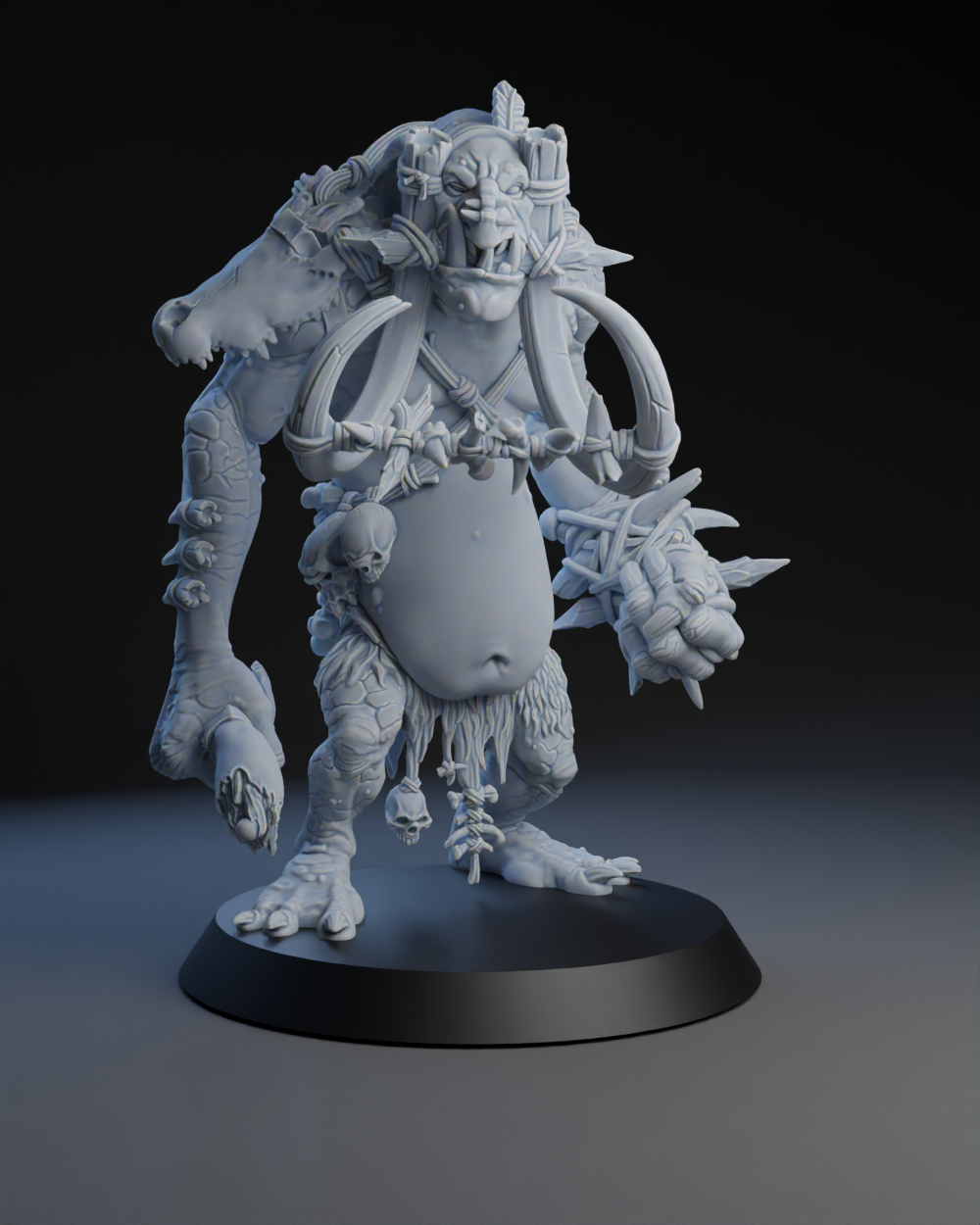 Wild Orc - Brutefun Miniatures - Fantasy Football Team