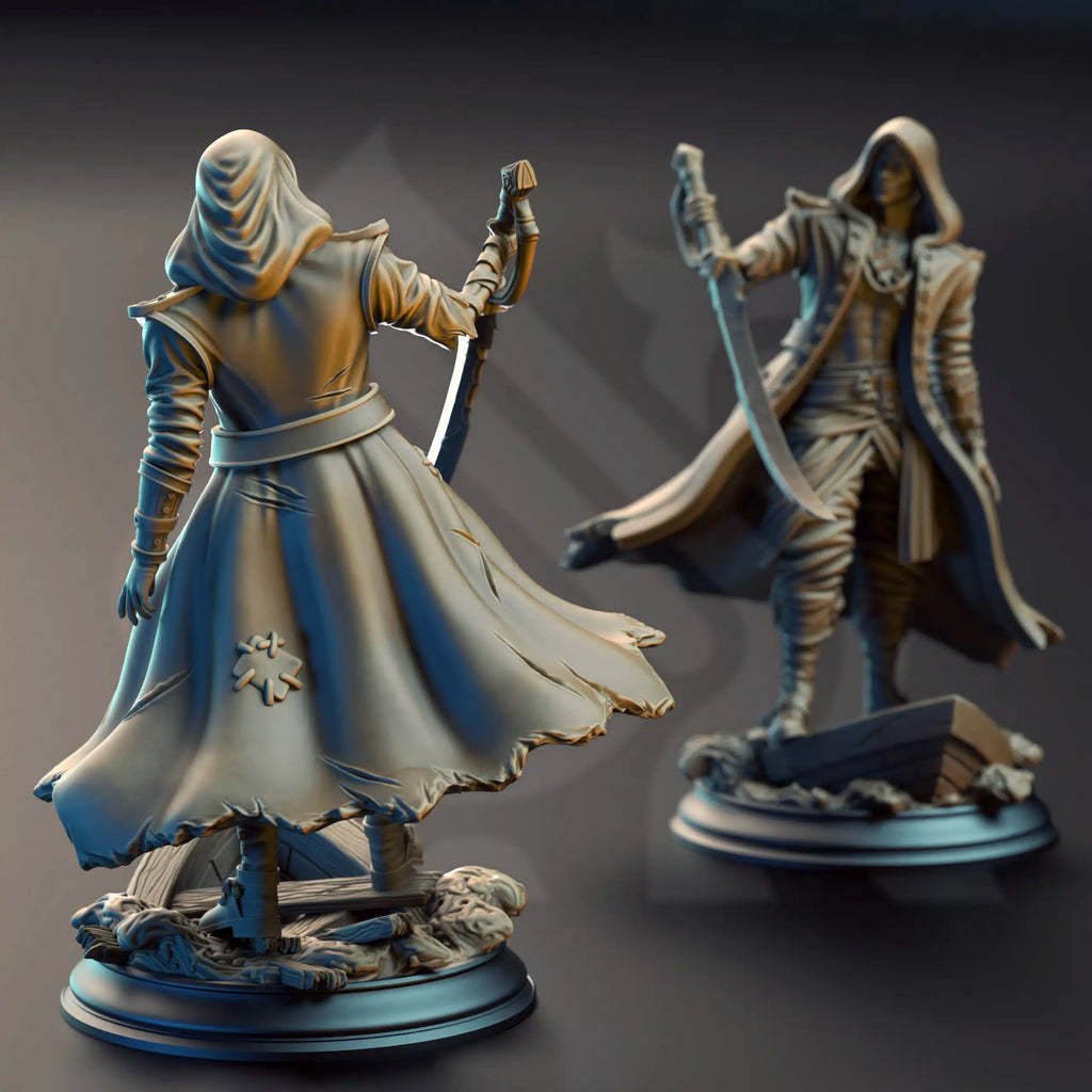 William Jones – Revenant of the Damned Galleon - Medium Tabletop Miniature By DM Stash