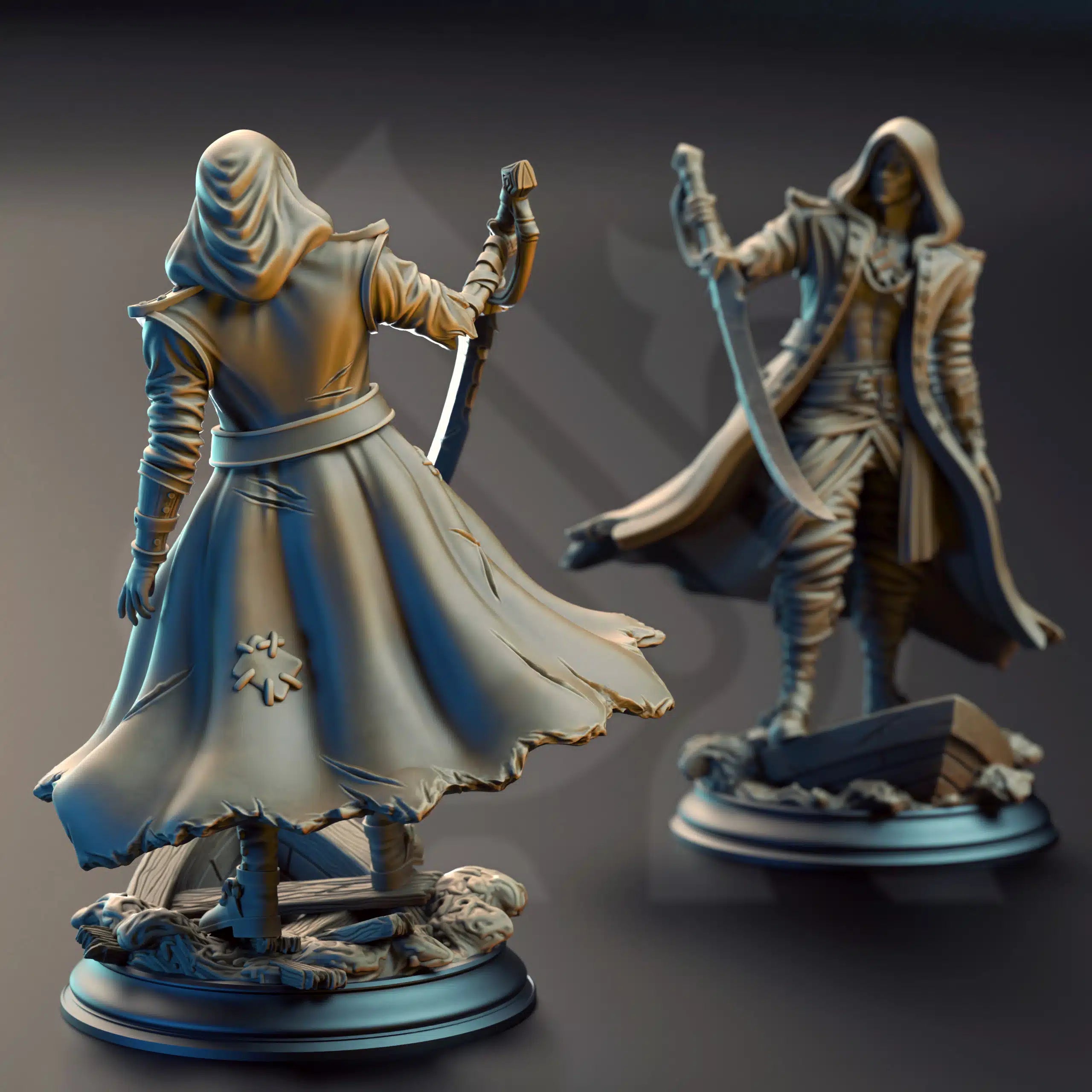 William Jones – Revenant of the Damned Galleon - Medium Tabletop Miniature By DM Stash