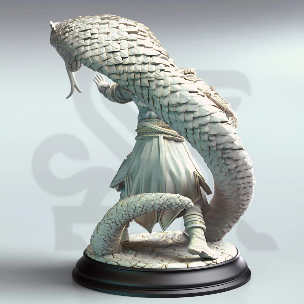 Yin Zhu – The Snake Charmer - Medium Tabletop Miniature By DM Stash