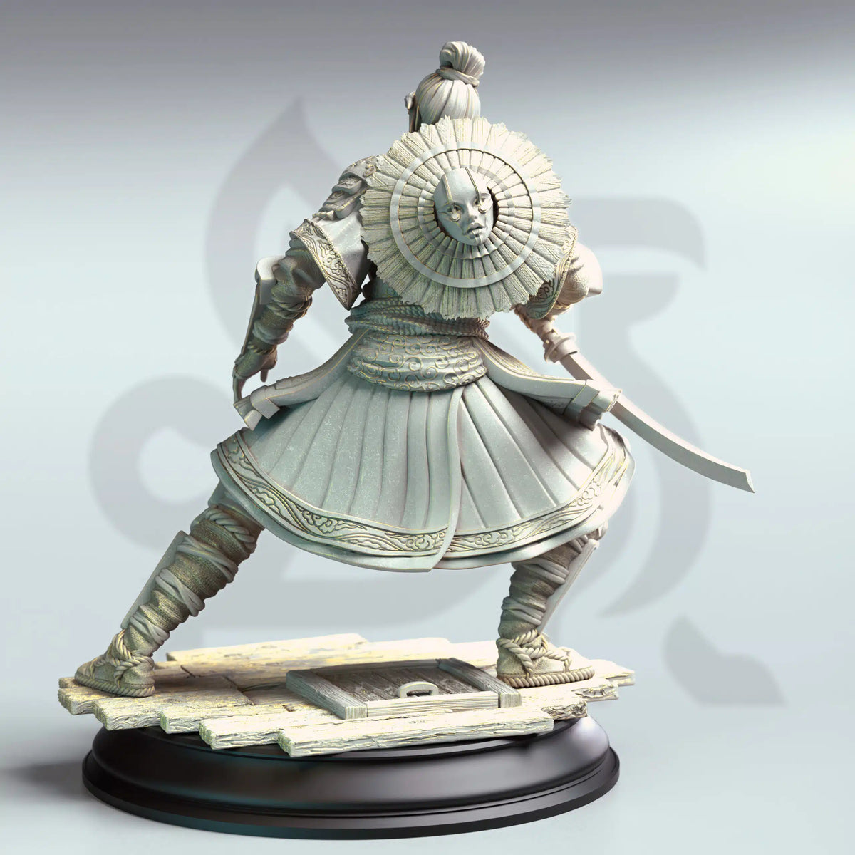Yushin – Serpentfolk Vyanari Assassin - Medium Tabletop Miniature By DM Stash