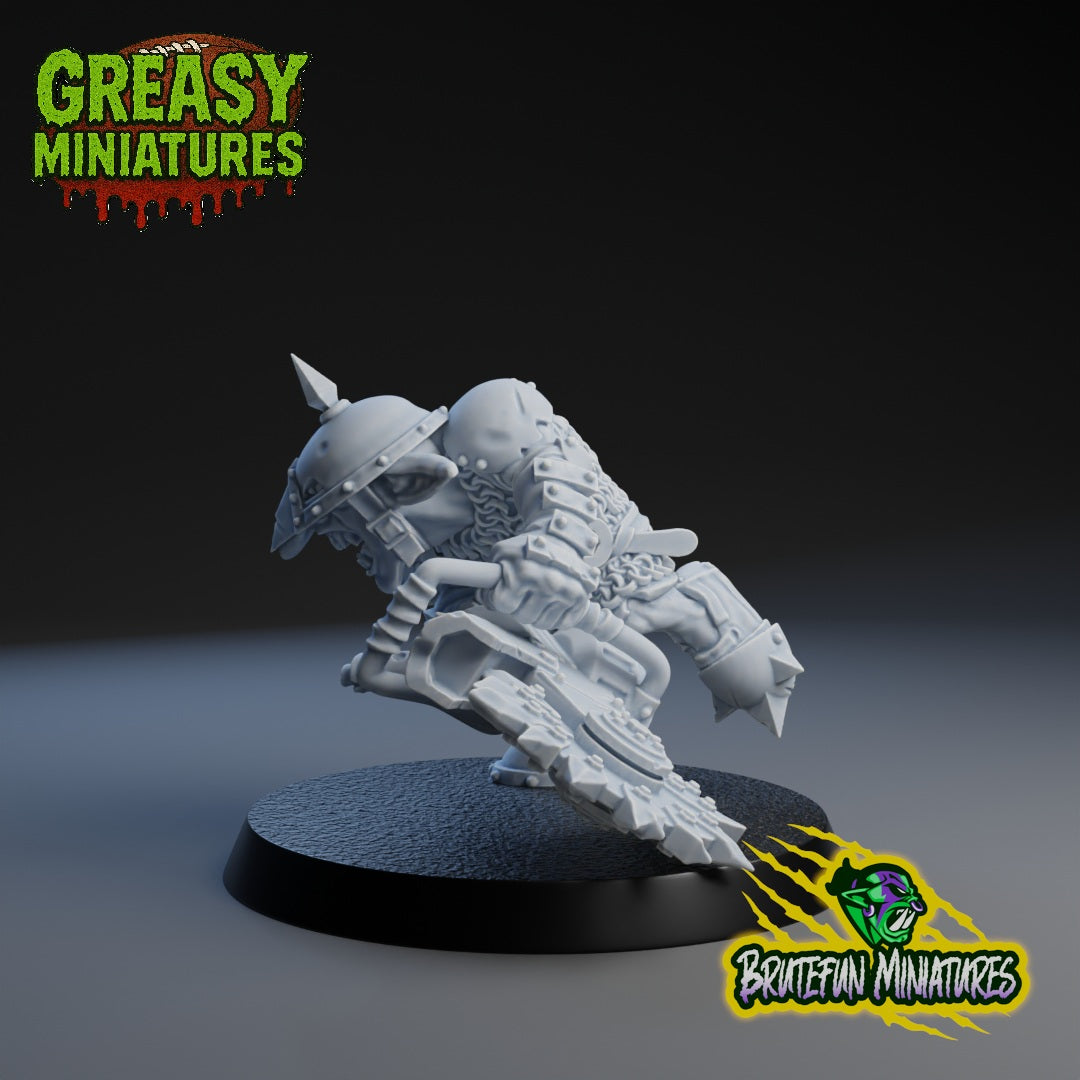 Goblins - With Weapons - Fantasy Football - By Brutefun Miniatures