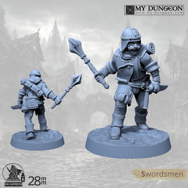 Swordsman – Dagger & Mace - My Dungeon