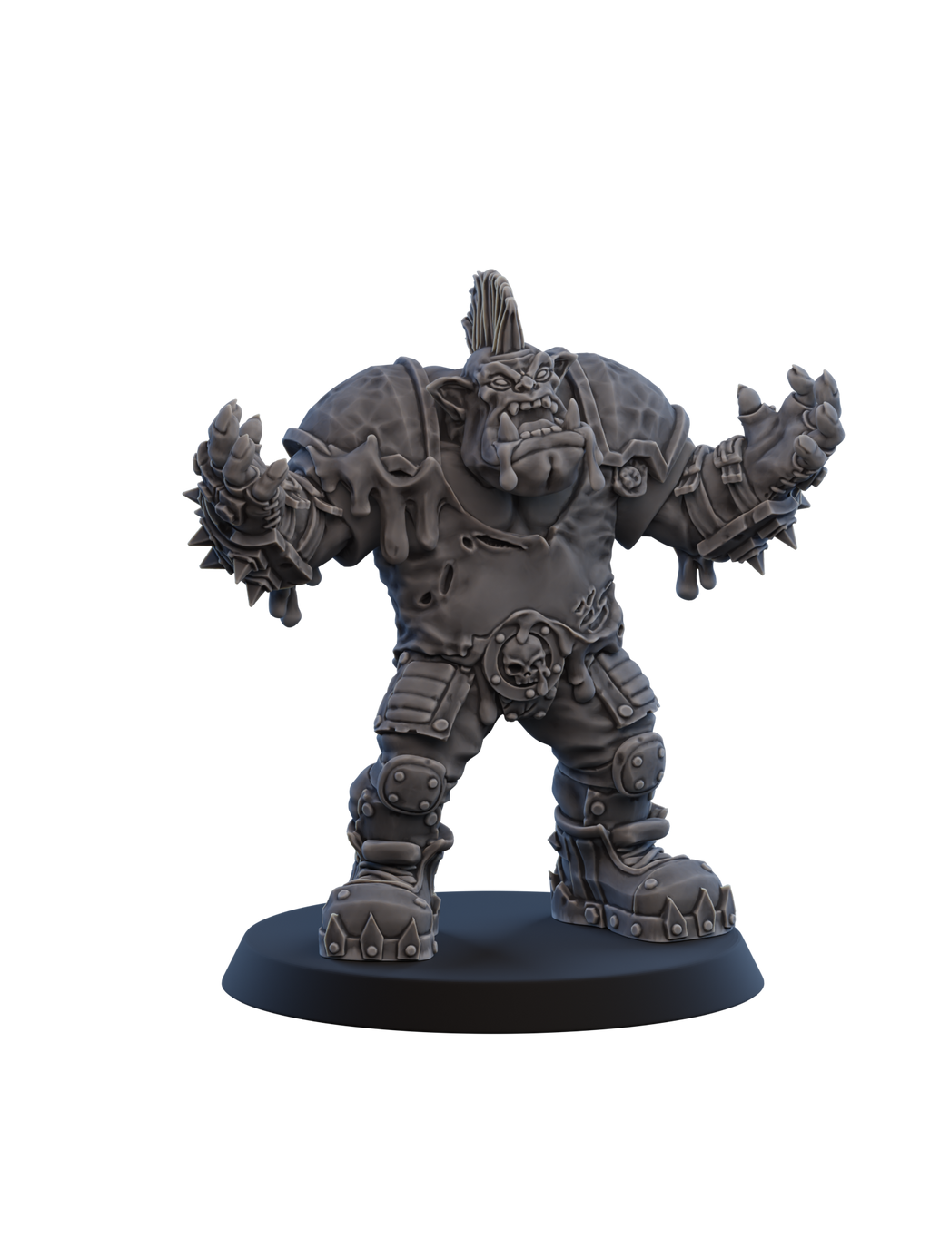 The Goop Troop - Orc Team - Greasy Miniatures X Ugni Miniatures Collaboration