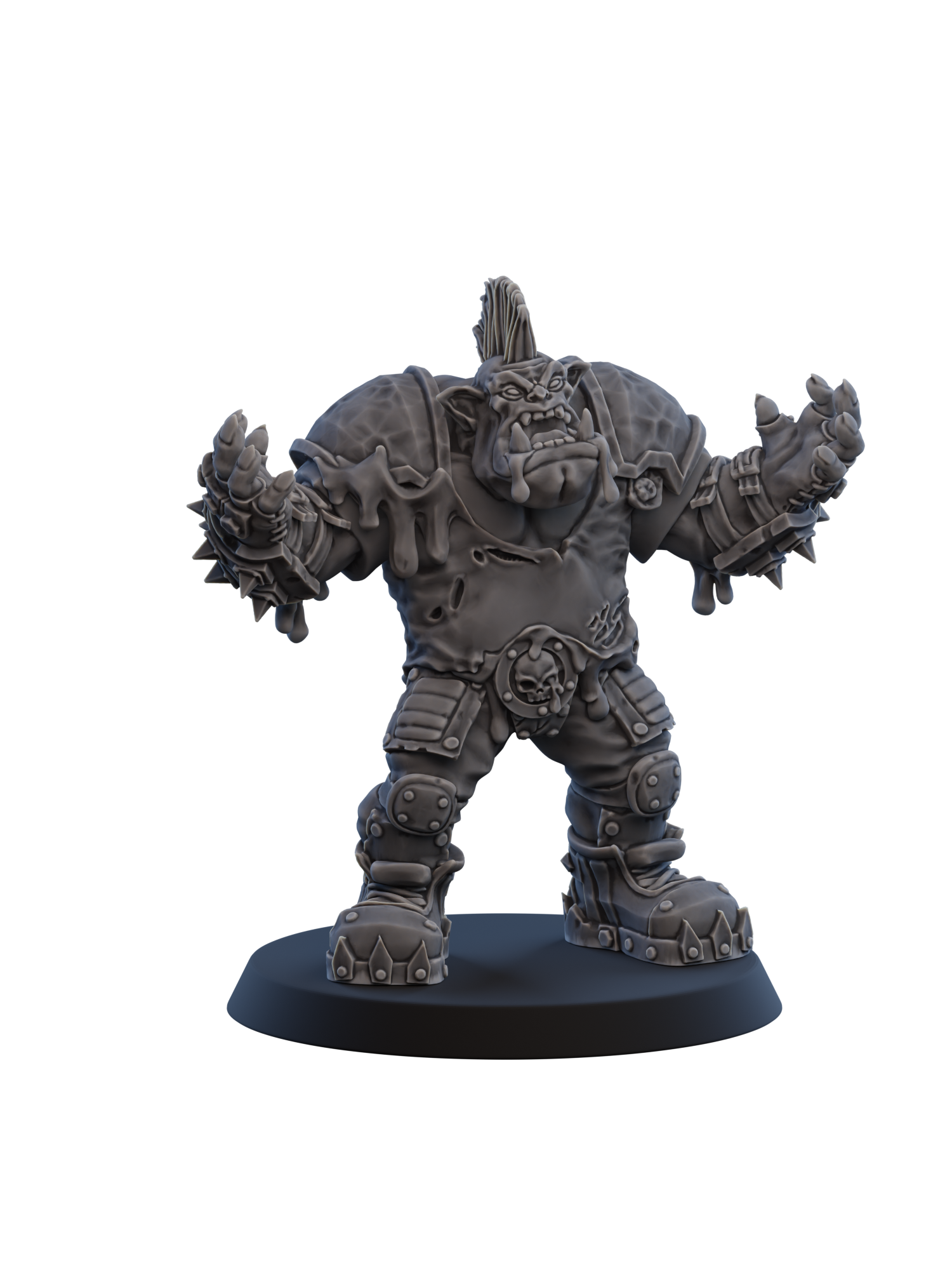 The Goop Troop - Orc Team - Greasy Miniatures X Ugni Miniatures Collaboration