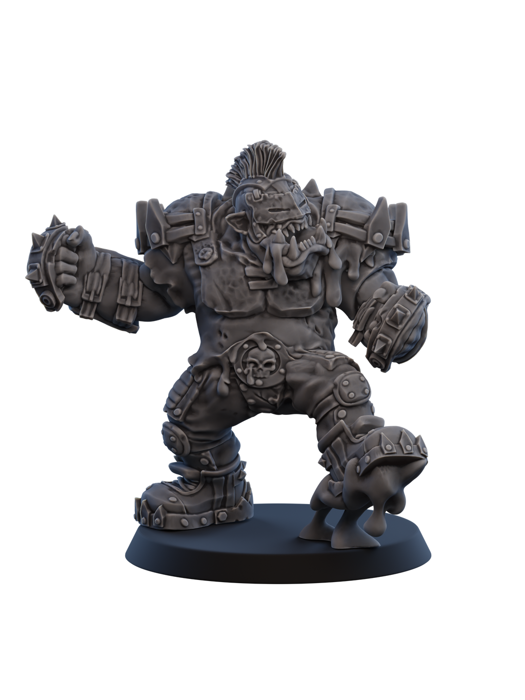 The Goop Troop - Orc Team - Greasy Miniatures X Ugni Miniatures Collaboration